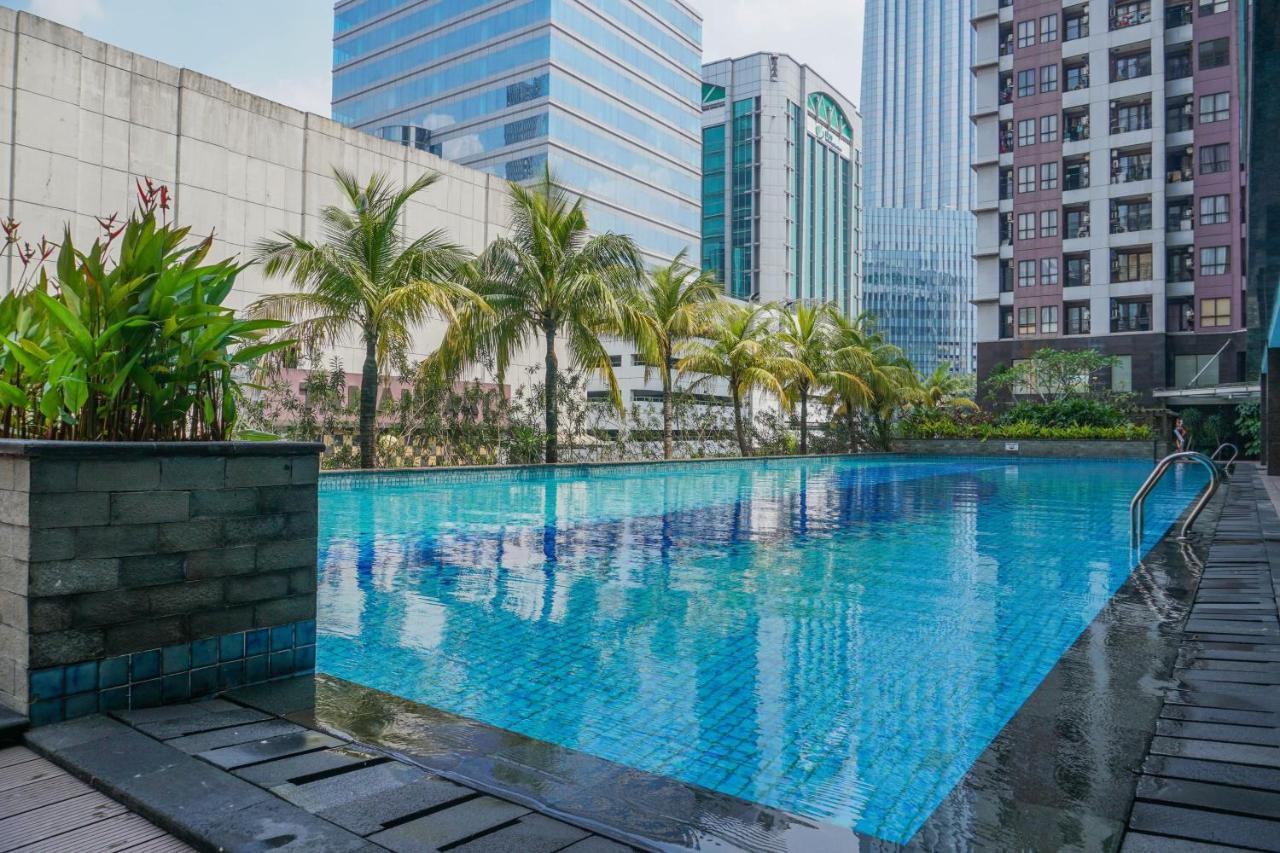 Homey And Modern Tamansari Semanggi 2Br Apartment By Travelio Jakarta Exterior foto